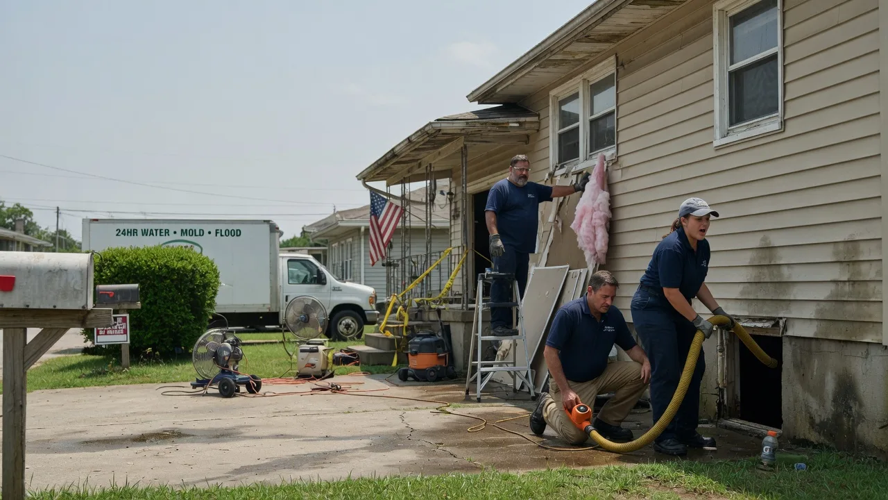 Water Damage Repair in Winburne, PA near me